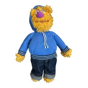 Blue Hoodie Plush Toy